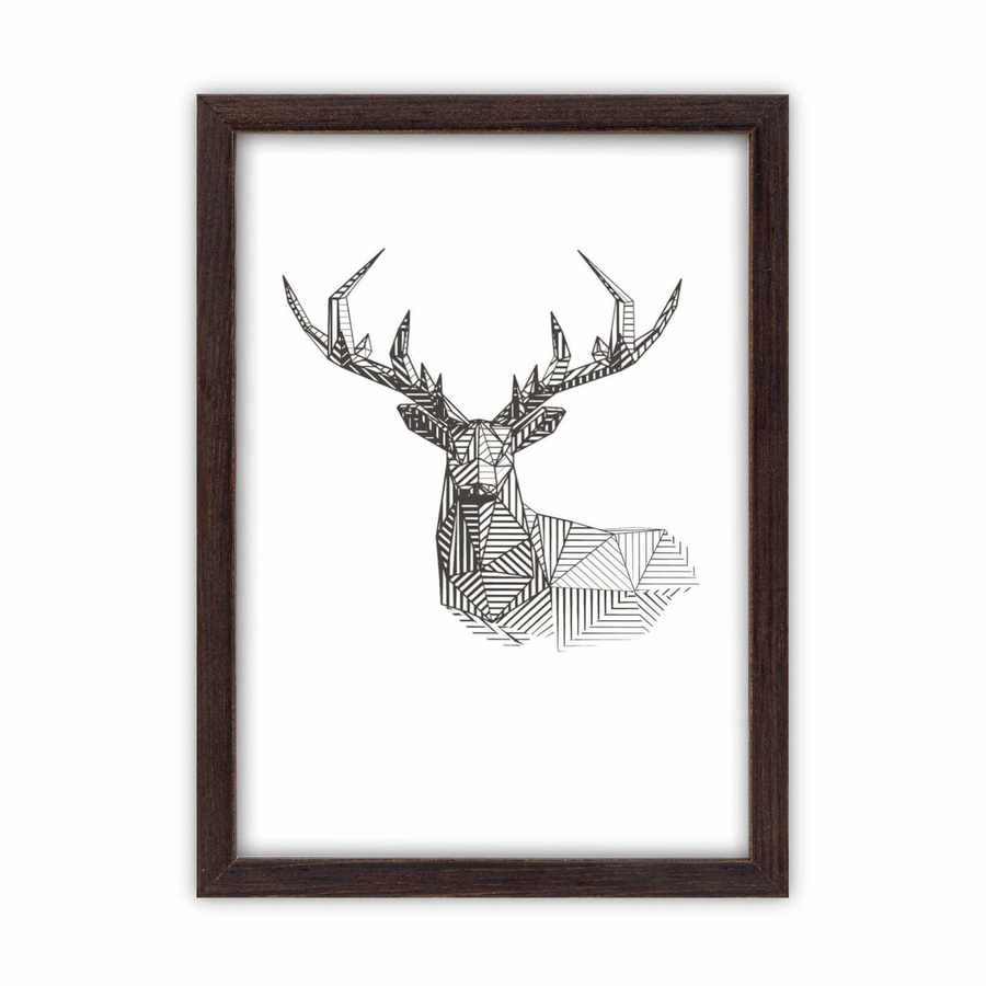 Zestaw brązowych ramek galeria Pinia 4 GF0009