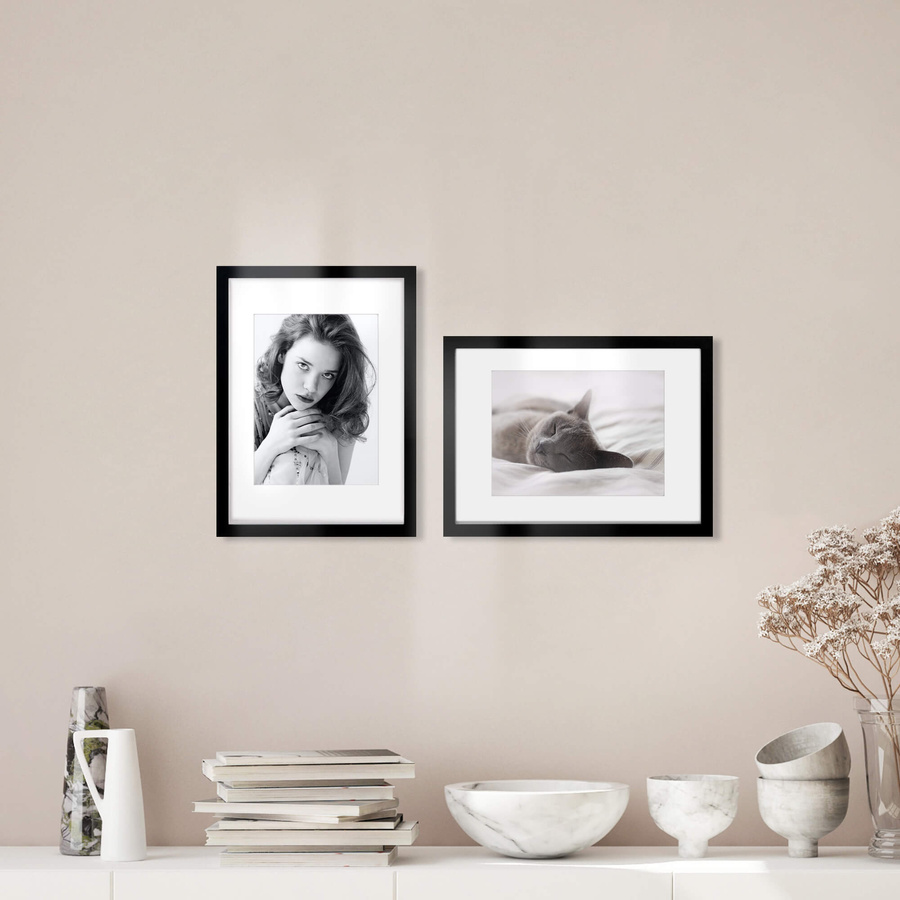 Ramka z passepartout na zdjęcia EXPO 2 13x18cm (9x13cm)