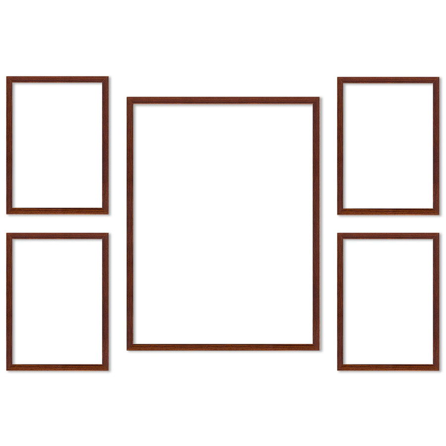 Zestaw ramek PINIA 3 GF0046 - galeria ramek na 5 zdjęcia