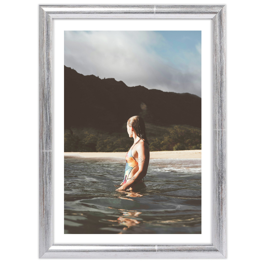 Zestaw srebrnych ramek galeria HIT 1 S GF0001