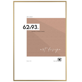 Ramka aluminiowa ROYALL Złote 62x93 cm