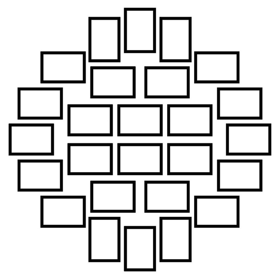 Zestaw ramek PINIA 2 GF00037 - galeria ramek na 26 zdjęć