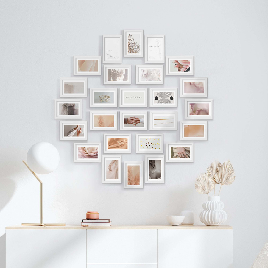Zestaw ramek PINIA 1 GF00037 - galeria ramek na 26 zdjęć