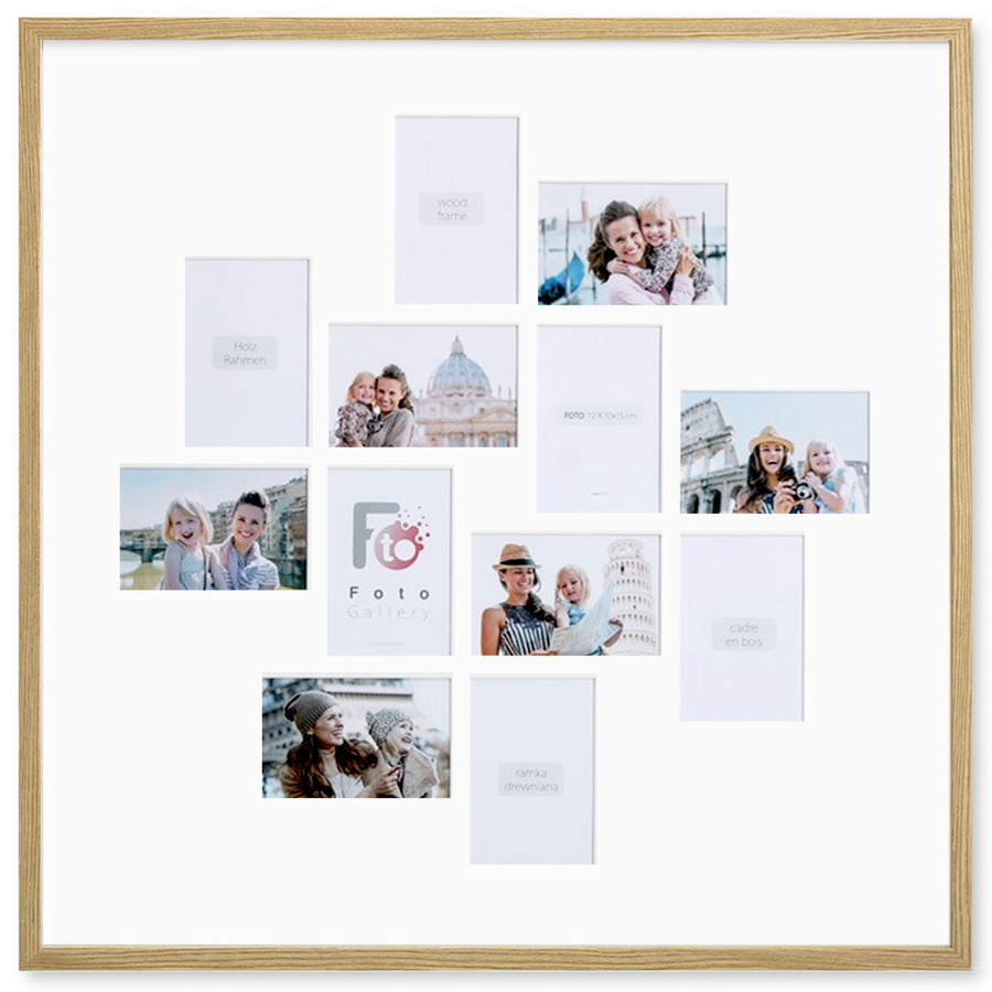 Foto galeria na 12 zdjęć Natural 70x70 10x15