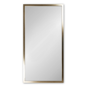 Lustro w złoto miedzianej ramie 83x163 cm