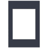 Passe partout 40x60 (30x40) GRANATOWE NAVY - LUCA Q5403