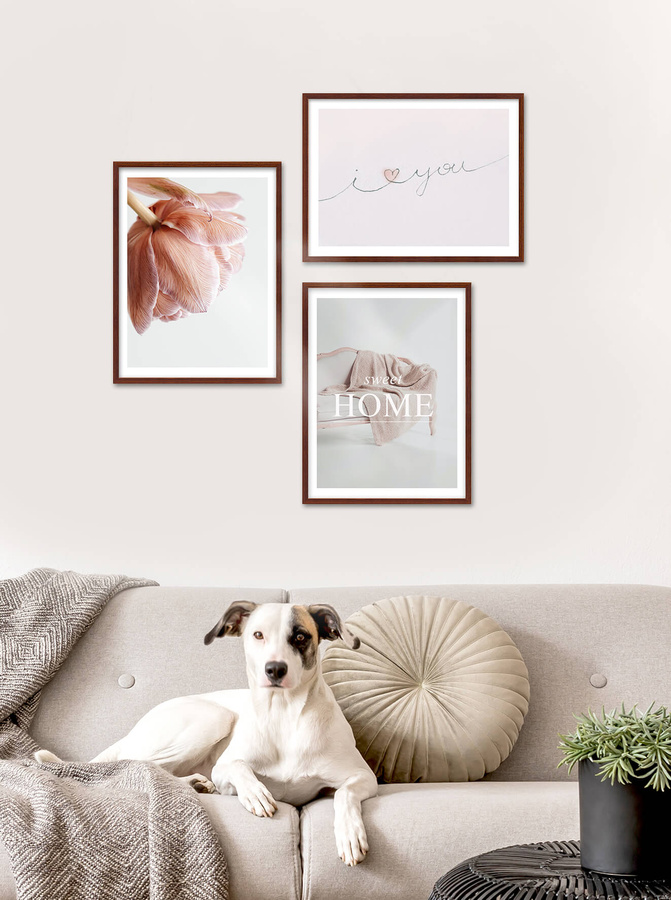 Zestaw ramek PINIA 3 GF0013 - galeria ramek na 3 zdjęcia