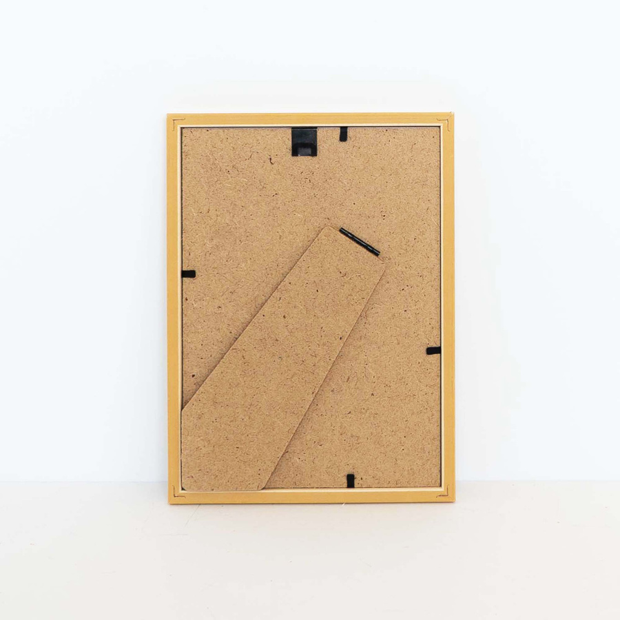 Ramka drewniana TORI 1849, szlachetn fotoramka na zdjęcia, plakaty lub rysunki - kolor złoty