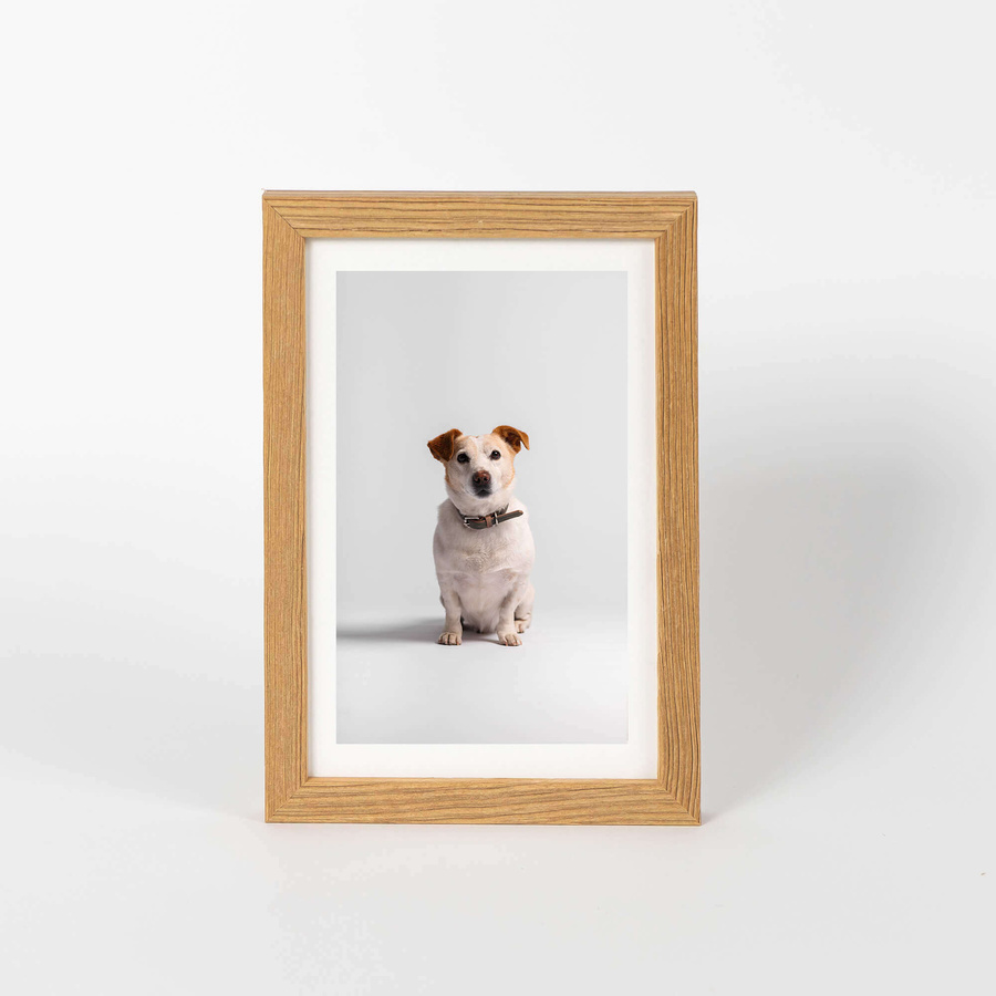 Zestaw ramek drewnianych PINIA 2974 PAK 5 szt. - kolor naturalne drewno