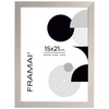 Srebrna ramka na zdjęcia w rozmiarze 15x21 cm