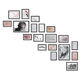 Zestaw ramek  PINIA 2 GF0036 L- galeria ramek na 19 zdjęć