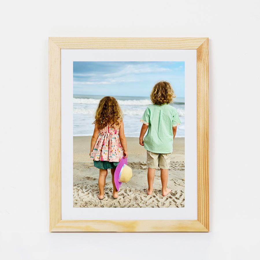 Ramka z drewna surowego na zdjęcia RAW 24x30 cm