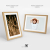 Zestaw 5 brązowych ramek na zdjęcia FDM 02 w rozmiarze 21x30 cm