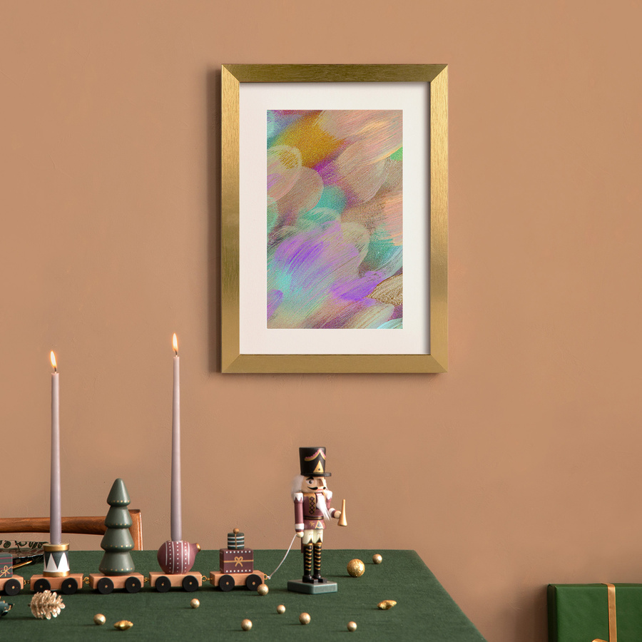 Złota ramka HEN Z 21x29,7 cm