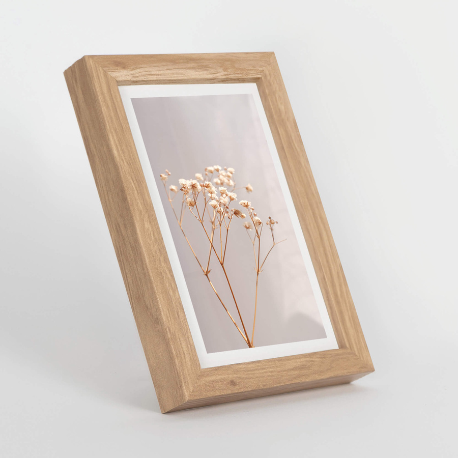 Zestaw 5 brązowych ramek na zdjęcia FDM 02 w rozmiarze 10x15 cm