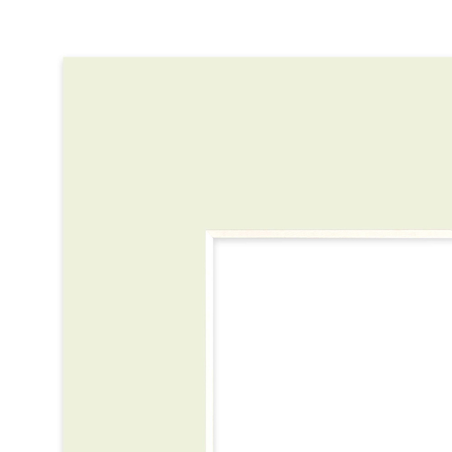 Passe partout 20x30 (10x15) ZIELONE MINT - LUCA Q5501