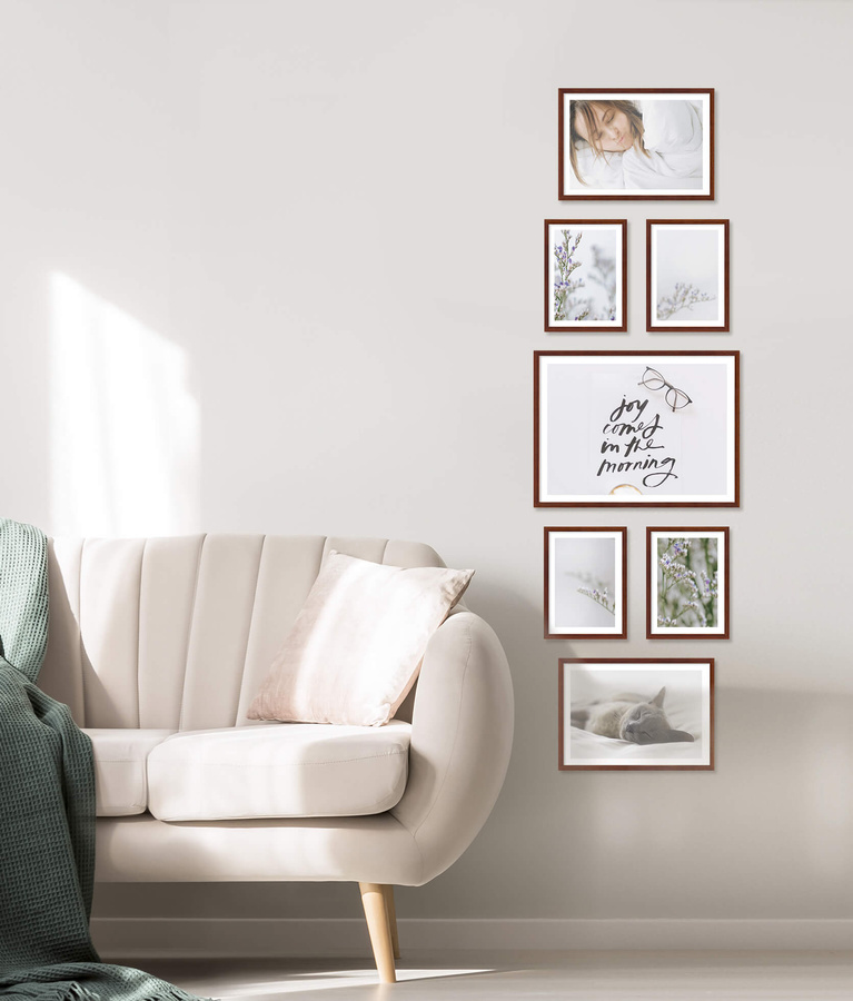 Zestaw ramek PINIA 3 GF0017 - galeria ramek na 7 zdjęć