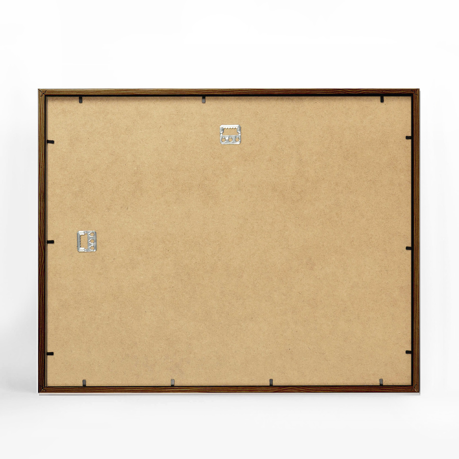 Foto galeria 40x50 cm na 8 zdjęć o wymiarach 10x10 cm 10x15 cm 15x21 cm brązowa