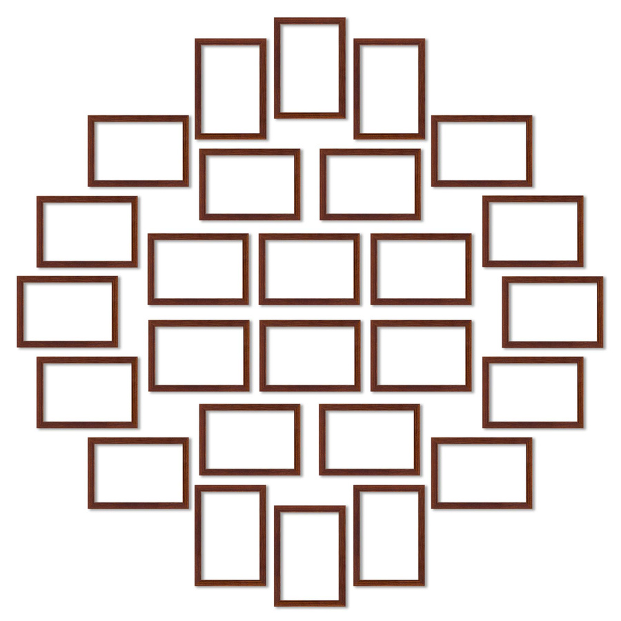 Zestaw ramek PINIA 3 GF00037 - galeria ramek na 26 zdjęć