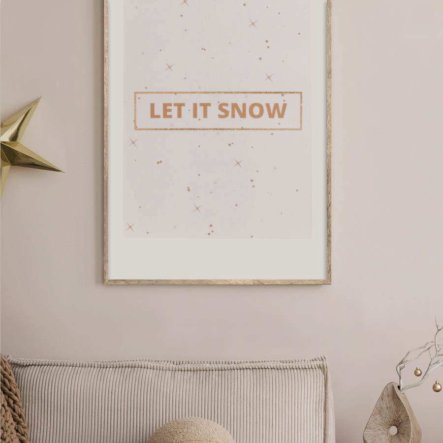 Ramka drewniana FIT, nowoczesna, wysoka fotoramka na zdjęcia, plakaty lub rysunki - kolor jasne drewno