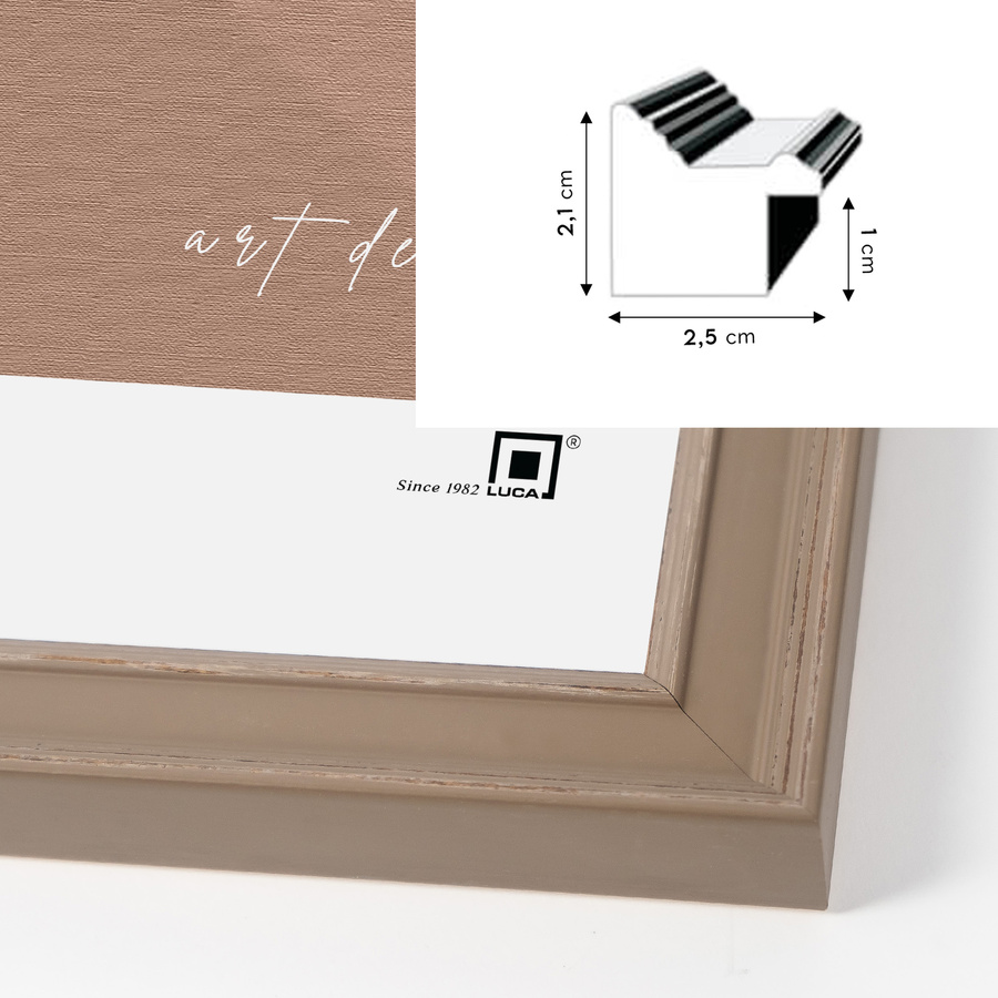Ramka drewniana na zdjęcia DRL Z 3 30x30 cm