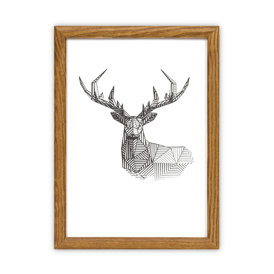 Zestaw brązowych ramek galeria HIT 33 GF0009-CORNER