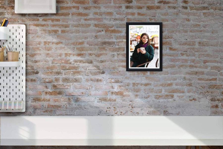 Zestaw ramek drewnianych DIPLO 2864 5 szt. - kolor czarny