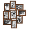 Multirama w   brązowym kolorze MULTI  HEN 4 na 9 zdjęć ramka na zdjęcia