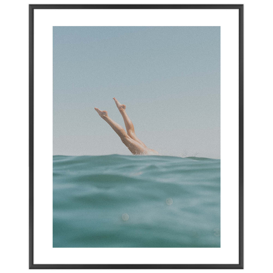 Ramka aluminiowa ROYALL 2 Czarna 40x50 cm