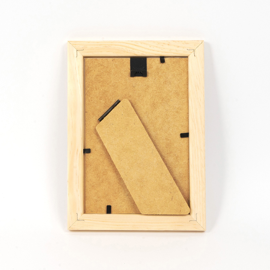 Ramka z drewna surowego na zdjęcia RAW 10x15 cm