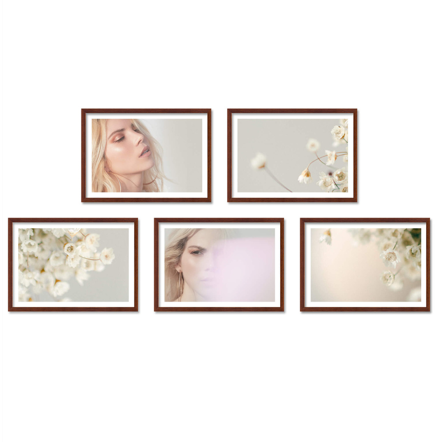 Zestaw ramek PINIA 3 GF0014 - galeria ramek na 5 zdjęć