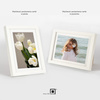 Zestaw 5 białych ramek na zdjęcia FDM 1 w rozmiarze 13x18 cm