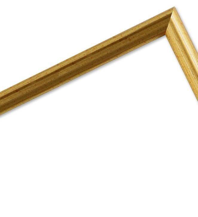 Ramka drewniana TORI 1849, szlachetn fotoramka na zdjęcia, plakaty lub rysunki - kolor złoty
