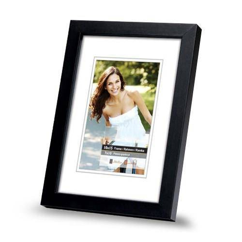 Ramka drewniana ARMO 1890, nowoczesna fotoramka na zdjęcia, plakaty lub rysunki - kolor czarny