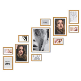 Zestaw ramek  PINIA 00 GF0030 R- galeria ramek na 11 zdjęć