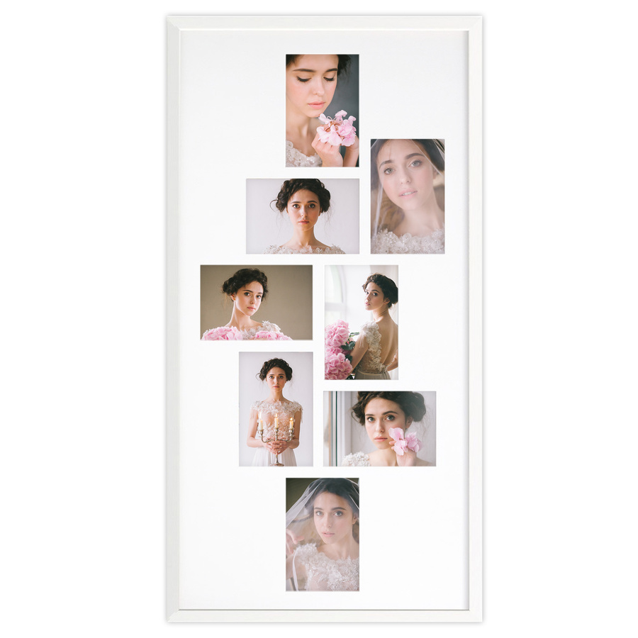 Foto galeria na 8 zdjęć White 38x75 10x15