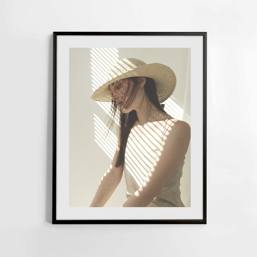 Ramka aluminiowa ROYALL 2 Czarna 40x50 cm