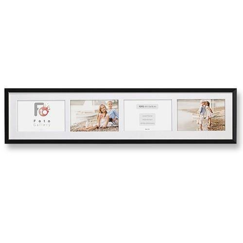 Ramka drewniana galeria passe-partout Black 18x86 - kolor czarny