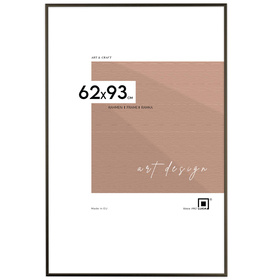 Ramka aluminiowa ROYALL 2 Czarna 62x93 cm