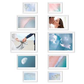 Zestaw ramek PINIA 1 GF0040 - galeria ramek na 10 zdjęć