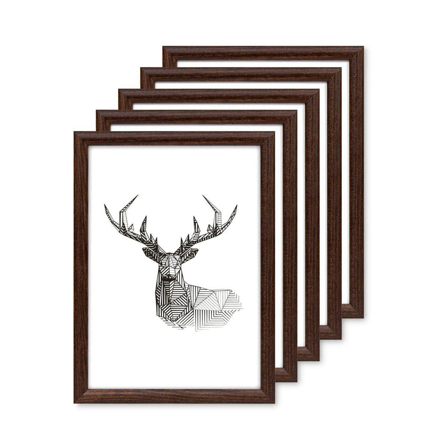 Pakiet ramek drewnianych 5 szt. HIT 4 5SZT 15x21 cm