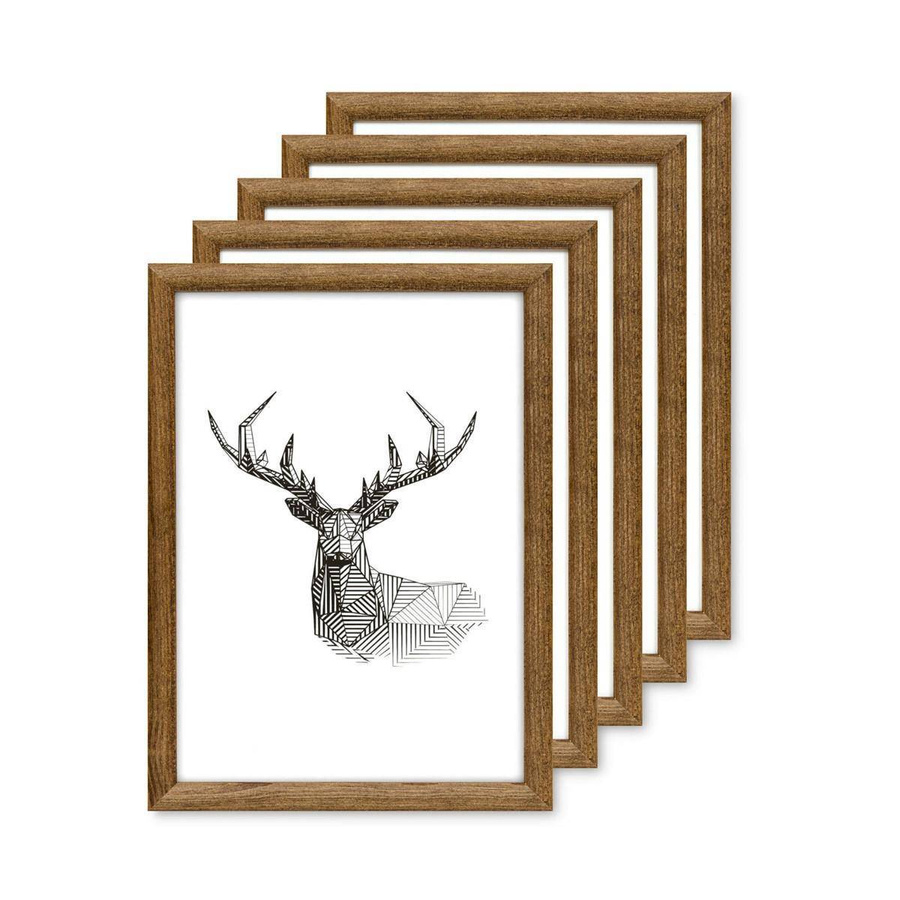 Pakiet ramek drewnianych 5 szt. HIT 3 5SZT 21x30 cm