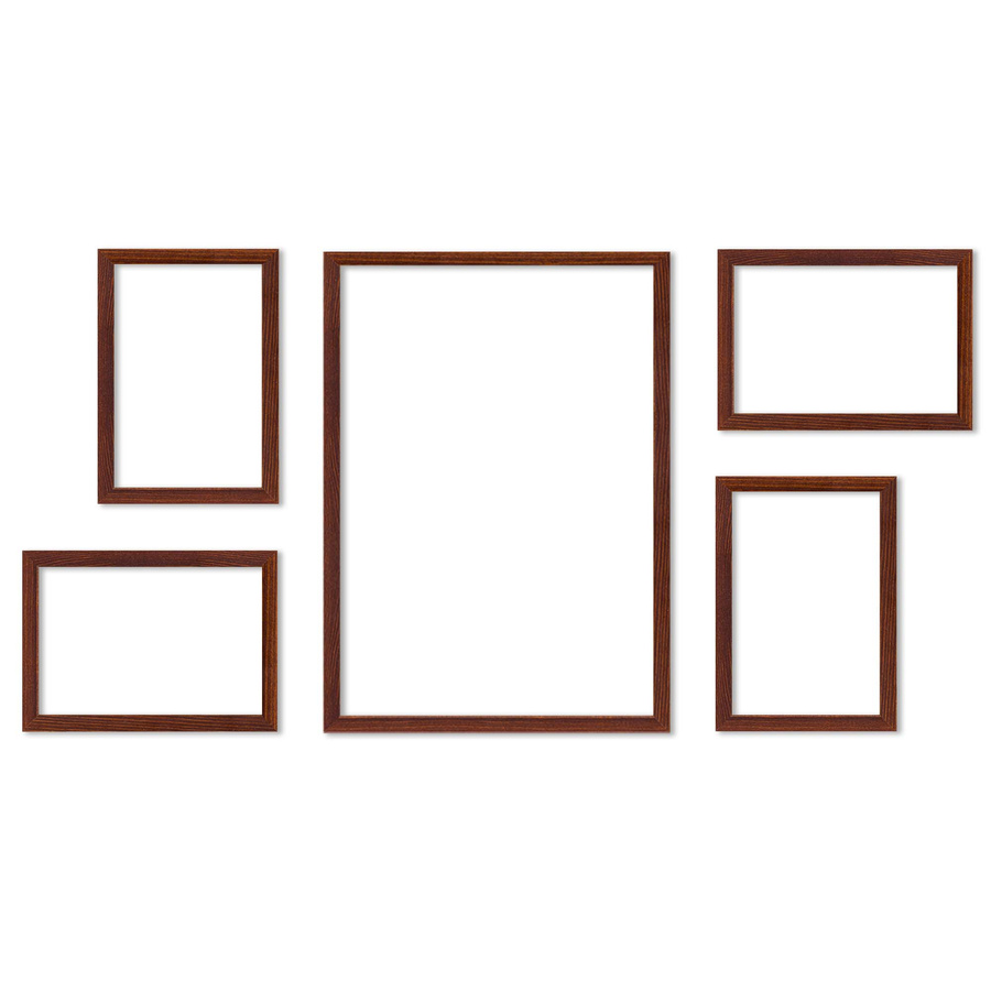 Zestaw ramek PINIA 3 GF0045 - galeria ramek na 5 zdjęcia