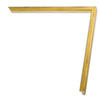 Ramka na zdjęcia, rysunki, plakaty na wymiar LUCA #2820. Nowoczesna, prosta drewniana oprawa - kolor złoty przecier