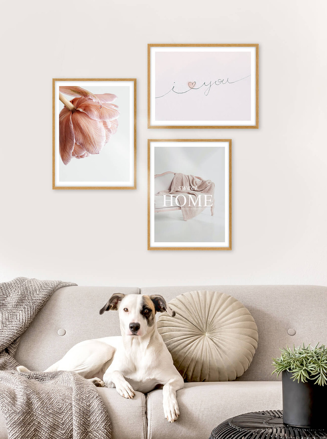 Zestaw ramek PINIA 00 GF0013 - galeria ramek na 3 zdjęcia