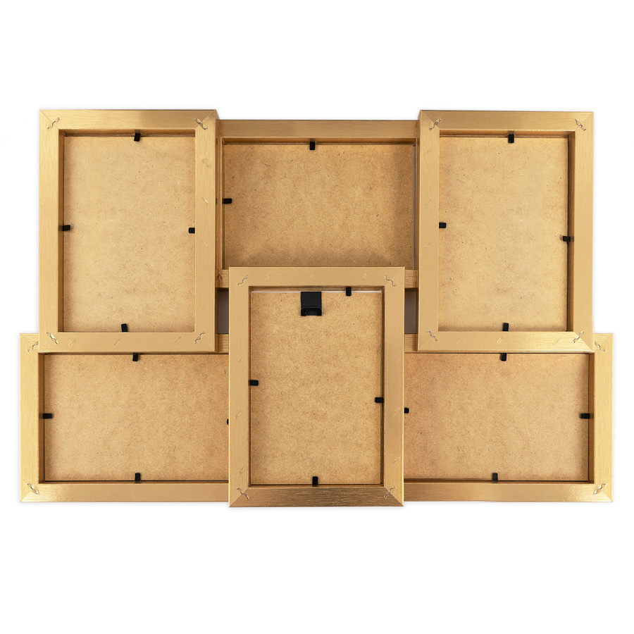 Multiramka MULTI HEN złota ramka na zdjęcia