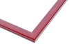 Rama do obrazów, zdjęć oraz plakatów na wymiar LUCA #1099. Lakierowana nowoczesna, drewniana oprawa - sztabik, kolor bordowy