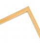 Ramka drewniana z literką “A” - Ramka do pokoju dziecięcego w kolorze naturalnego drewna o rozmiarze 21x30 cm