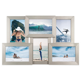 Multiramka MULTI HEN srebrna ramka na zdjęcia