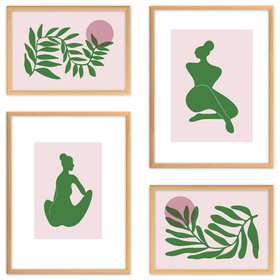 Zestaw naturalnych ramek galeria HIT 0 GF0003